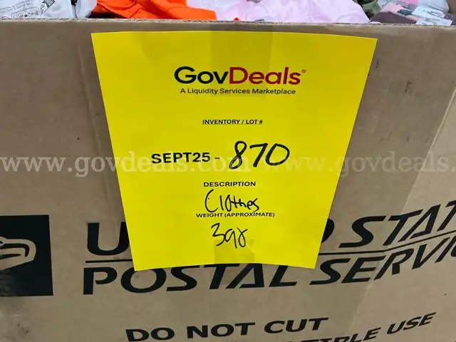 Apparel: &#x22;Clothes&#x22; (SEP25-0870)