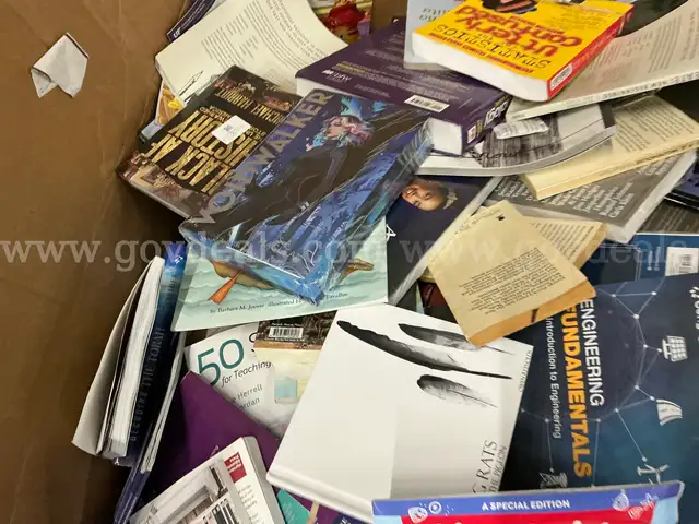 Books: Mixed &#x22;Hard and Soft Back&#x22; (SEP25-0913)