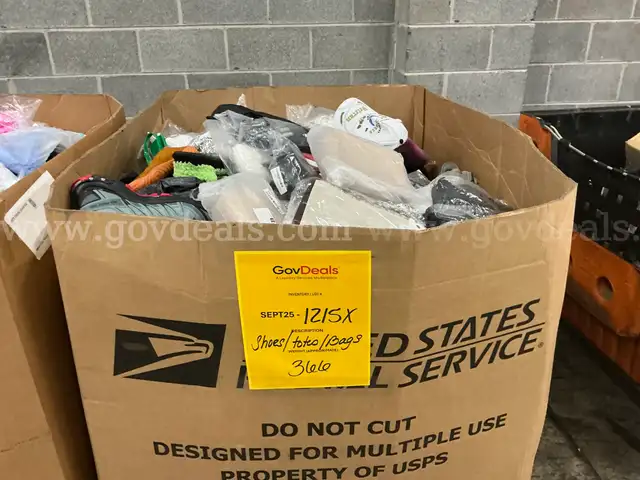 Apparel: Manually Sorted &#x22;Shoes, Handbags and Totes&#x22; (SEP25-1215X)