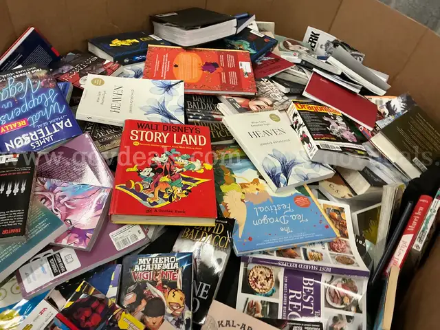 Books: Mixed &#x22;Hard and Soft Back&#x22; (OCT25-0098)