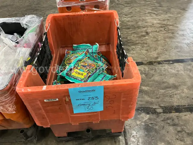 General Merchandise: &#x201C;Potting Soil/Yard Miscellaneous Items (OCT25-0233)