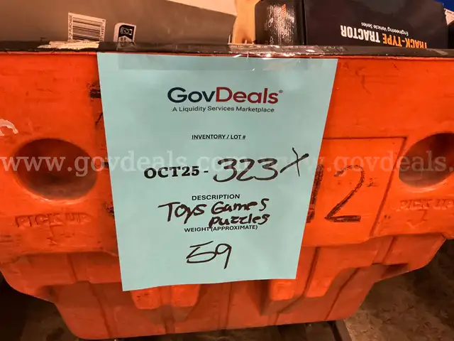 Collectibles: &#x22;Toys, Games and Puzzles&#x22; (OCT25-0323X)
