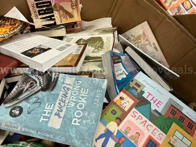 Books: Mixed &#x22;Hard and Soft Back&#x22; (OCT25-0354)