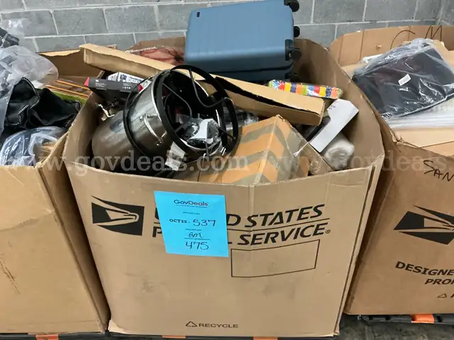 General Merchandise: (OCT25-0537)