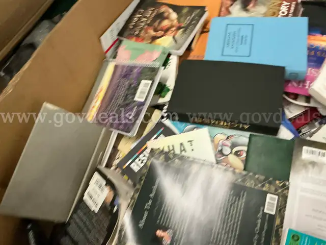 Books: Mixed &#x22;Hard and Soft Back&#x22; (OCT25-1108)
