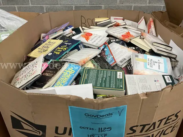 Books: Mixed &#x22;Hard and Soft Back&#x22; (OCT25-1125)