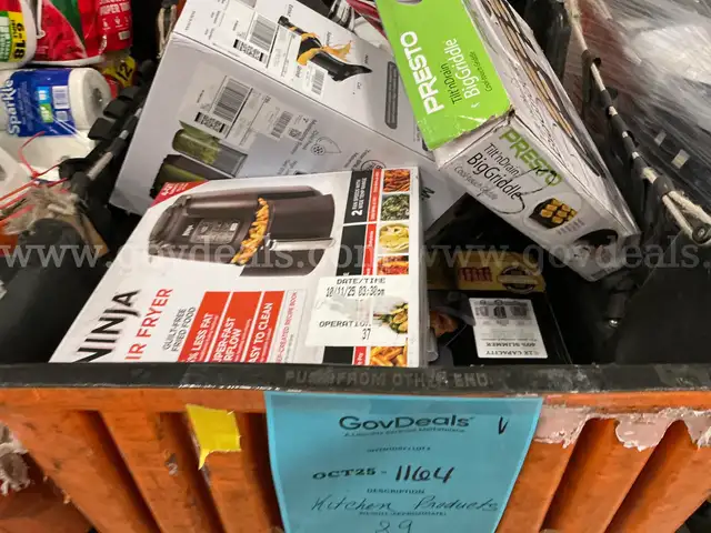 General Merchandise: &#x22;Kitchen Appliances&#x22; (OCT25-1164X)
