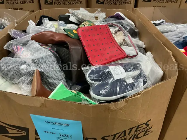 Apparel: Manually Sorted &#x22;Shoes, Handbags and Totes&#x22; (OCT25-1241X)