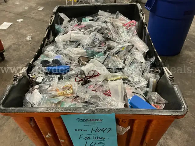 Apparel: &#x22;Eyewear&#x22;  (OCT25-H047)