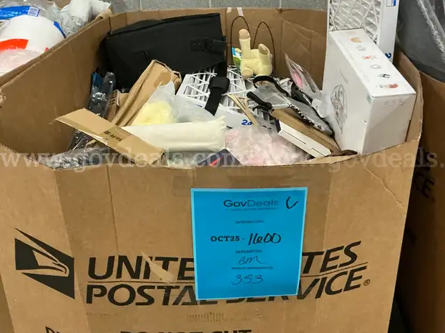 General Merchandise: (OCT25-1600)