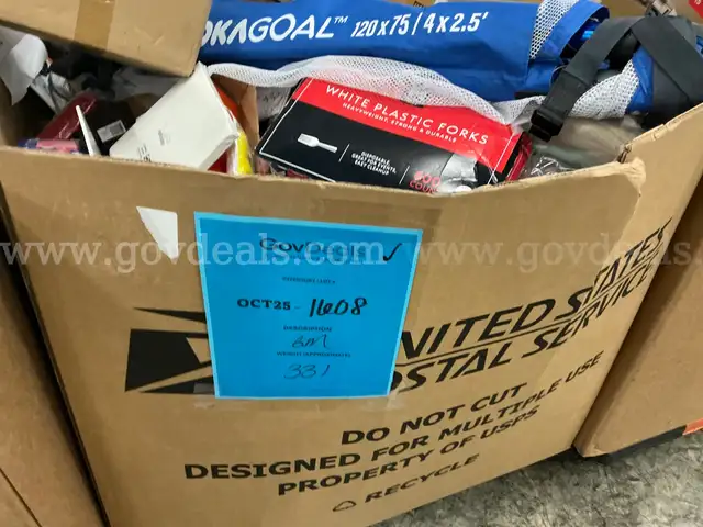 General Merchandise: (OCT25-1608)