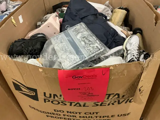 Apparel: Manually Sorted &#x22;Shoes, Handbags and Totes&#x22; (NOV25-0203X)