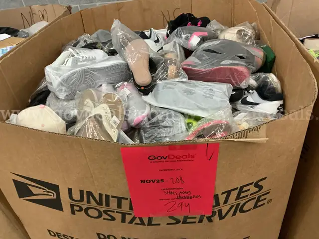 Apparel: Manually Sorted &#x22;Shoes, Handbags and Totes&#x22; (NOV25-0208X)
