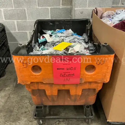 Apparel: &#x22;Eyewear&#x22;  (NOV25-0640X)