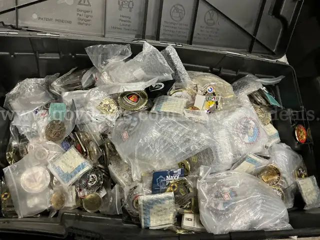 Collectibles: &#x22;Challenge Coins, Tokens &#x26; Novelty Pieces&#x22; (NOV25-H063)