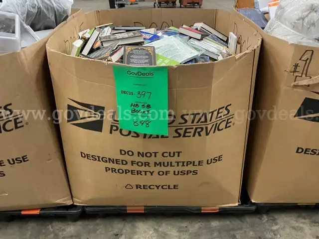 Books: Mixed &#x22;Hard and Soft Back&#x22; (DEC25-0397)