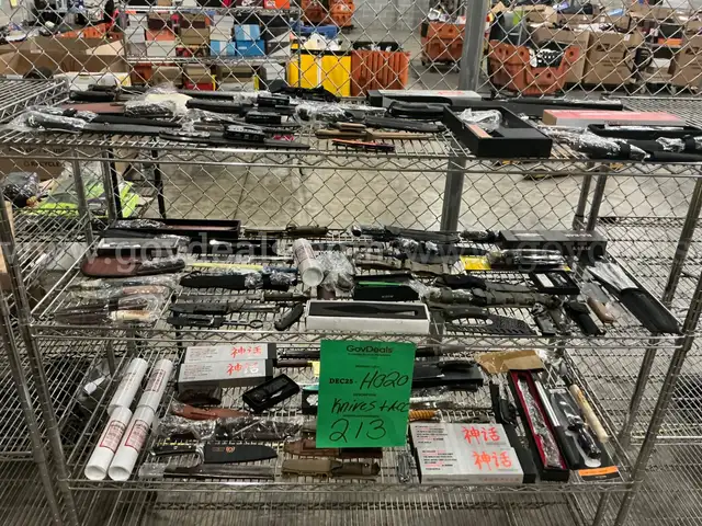 Collectibles: &#x22;Knives and Miscellaneous Accessories (DEC25-H020)