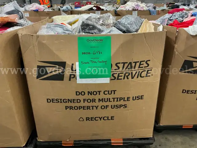 Apparel: Manually Sorted &#x22;Shoes, Handbags and Totes&#x22; (DEC25-0648X)