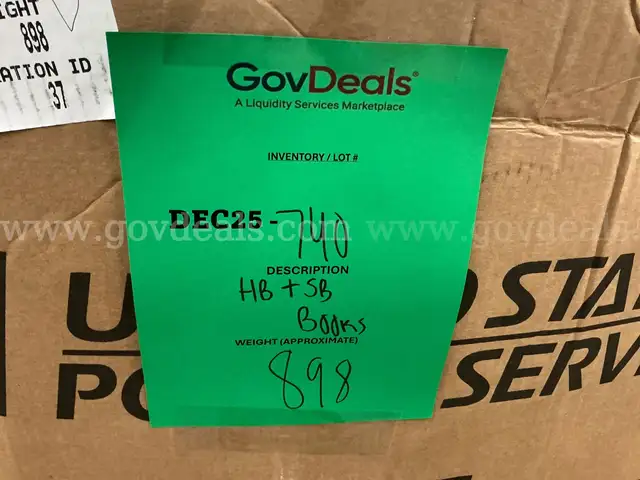 Books: Mixed &#x22;Hard and Soft Back&#x22; (DEC25-0740)