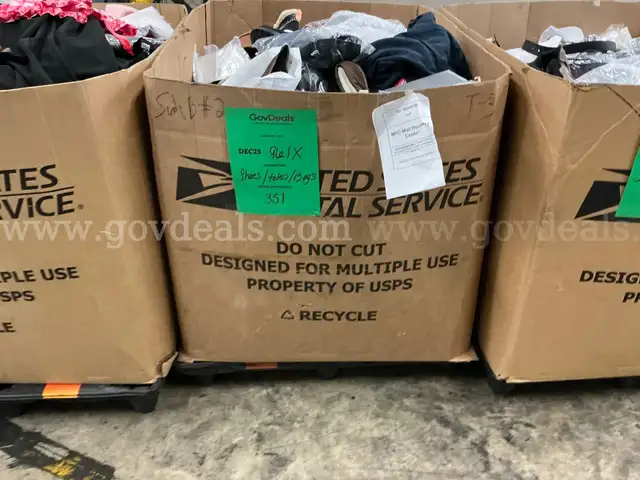 Apparel: Manually Sorted "Shoes, Handbags and Totes" (DEC25-0961X)