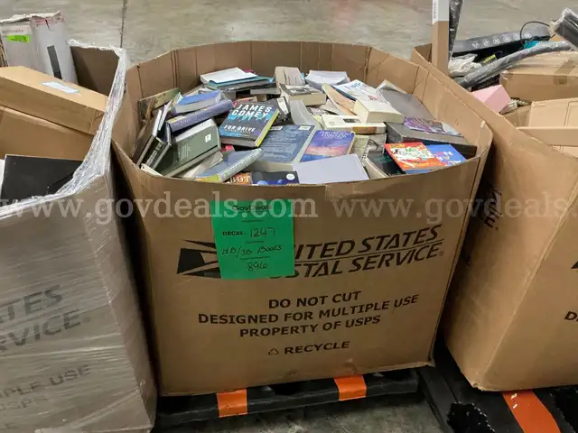 Books: Mixed "Hard and Soft Back" (DEC25-1247)