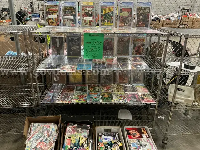 Collectibles: Comics" (DEC25-H035)