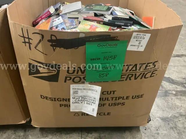 Books: Mixed "Hard and Soft Back" (DEC25-1458)