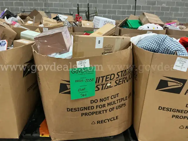 General Merchandise: (DEC25-2038)