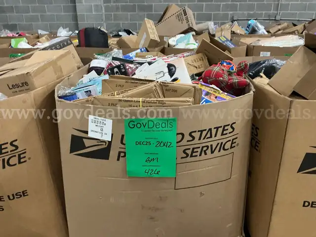 General Merchandise: (DEC25-2042)