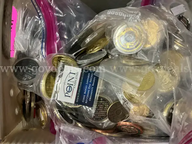 Collectibles: "Challenge Coins, Tokens & Novelty Pieces" (JAN26-H001)