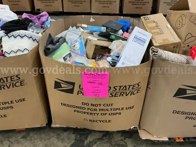 General Merchandise: (JAN26-0492)