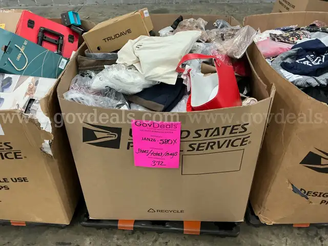 Apparel: Manually Sorted "Shoes, Handbags and Totes" (JAN26-0580X)