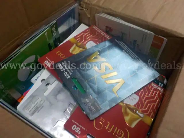 *General Merchandise "Gift Cards" - Approx. "500" (JAN26-G0003)