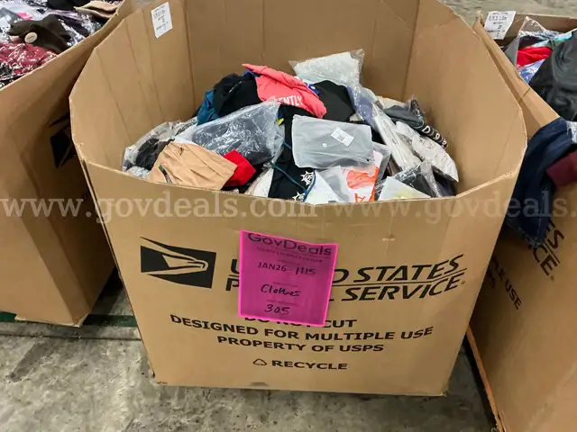 Apparel " Clothes" (JAN26-1115)