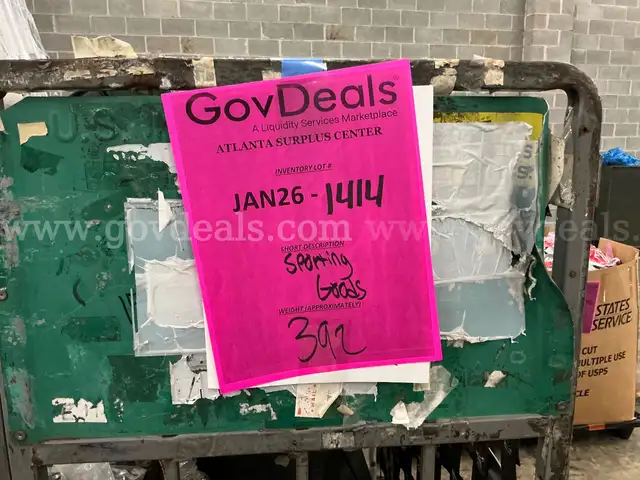 Sporting Goods: (JAN26-1414)