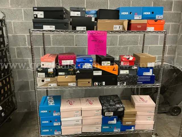 Apparel: "Boxed Shoes" (JAN26-1551X)