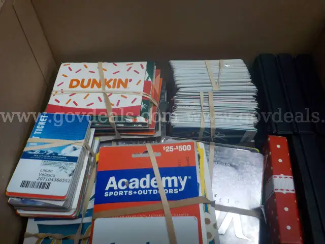 *General Merchandise "Gift Cards" - Approx. "350" (JAN26-G0005)