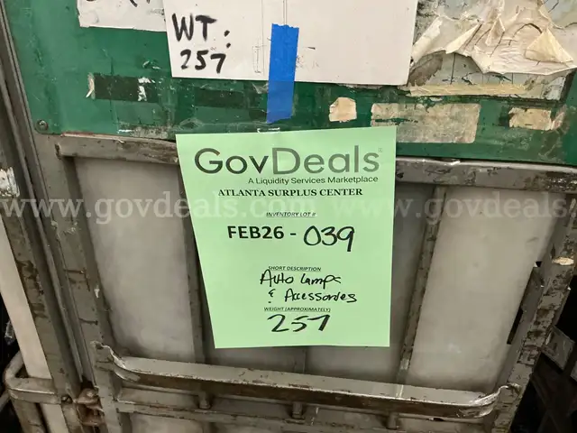 Hardware "Auto Head lamps and Accessories" (FEB26-039)