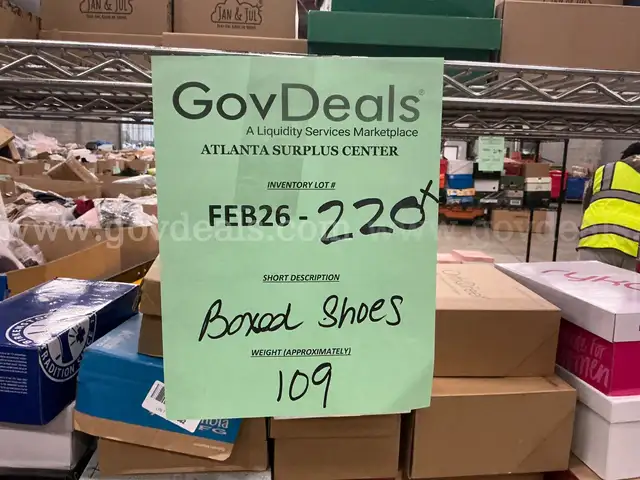 Apparel: "Boxed Shoes" (FEB26-220X)