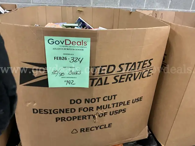 Books: Mixed "Hard and Soft Back" (FEB26-0324X)