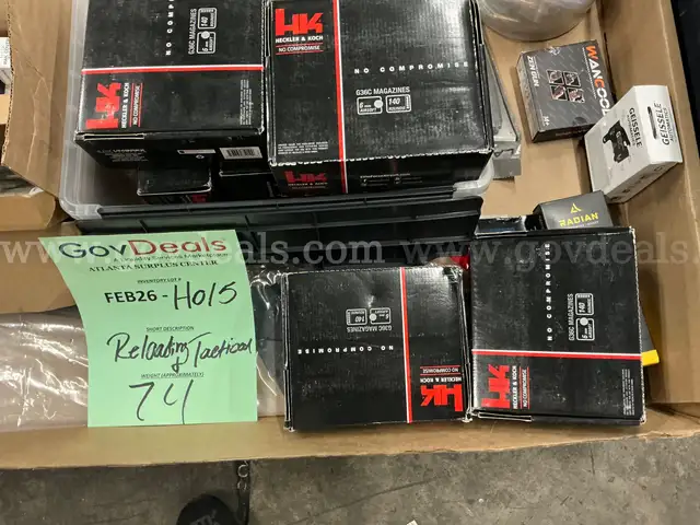 Firearm Parts & Accessories: "Reloading & Tactical Supplies" (FEB26-H015)