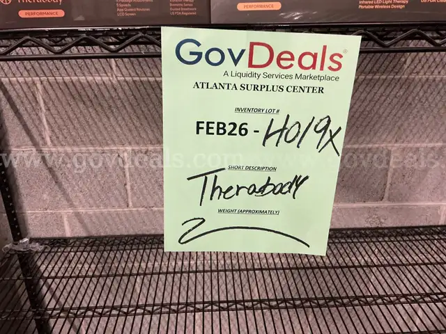 (Therabody massaging equipment) FEB26-H019x