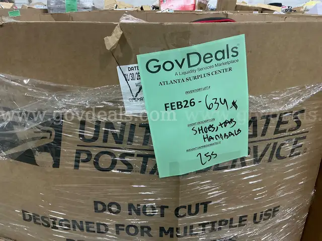 Apparel: Manually Sorted "Shoes, Handbags and Totes" (FEB26-0634X)