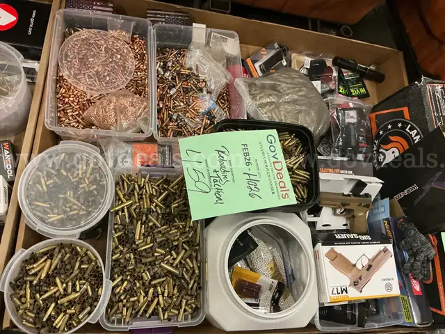 Firearm Parts & Accessories: "Reloading & Tactical Supplies" (FEB26-H026)