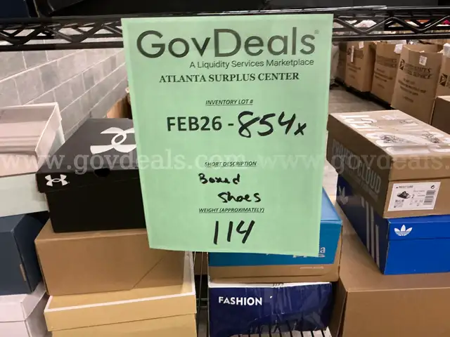 Apparel: "Boxed Shoes" (FEB26-0854X)