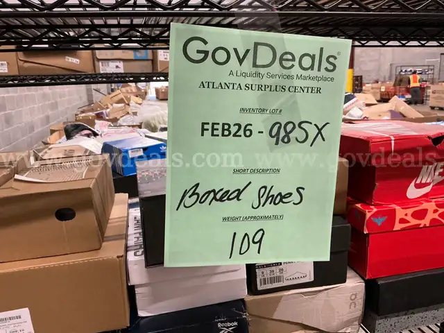 Apparel: "Boxed Shoes" (FEB26-0985X)