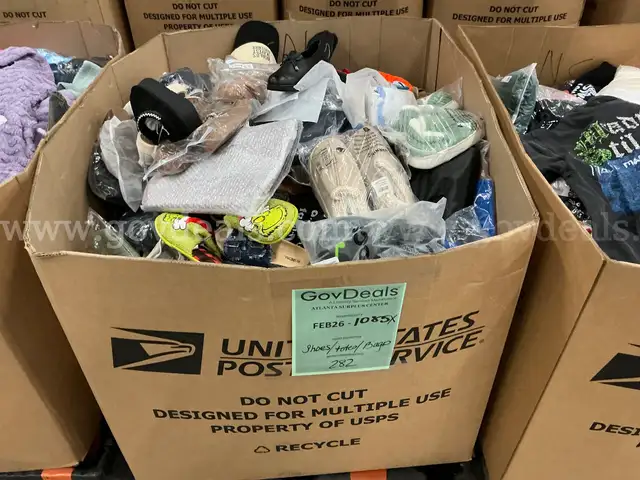 Apparel: Manually Sorted "Shoes, Handbags and Totes" (FEB26-1085X)