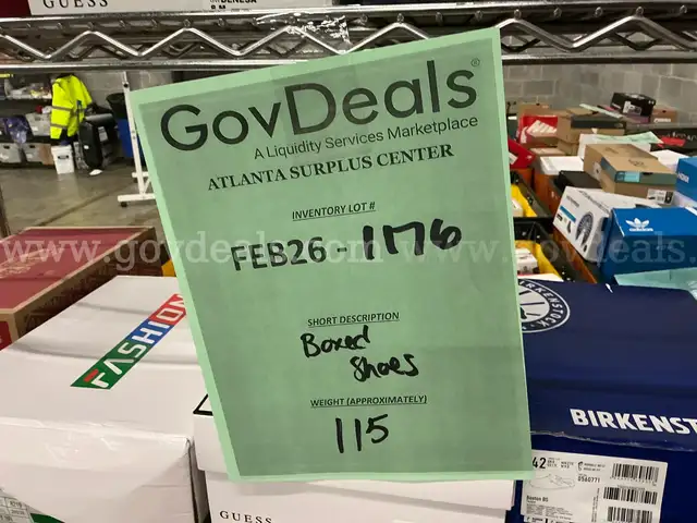 Apparel: "Boxed Shoes" (FEB26-1176X)