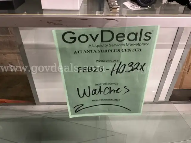 Jewelry: "Assorted watches" (FEB26-H032X)