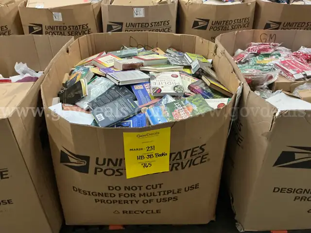 Books: Mixed "Hard and Soft Back" (MAR26-0231)